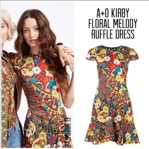 Alice and Olivia floral melody multi dress